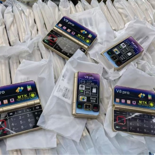 Dual Screen Klappbares Flip-Funktions-Handy